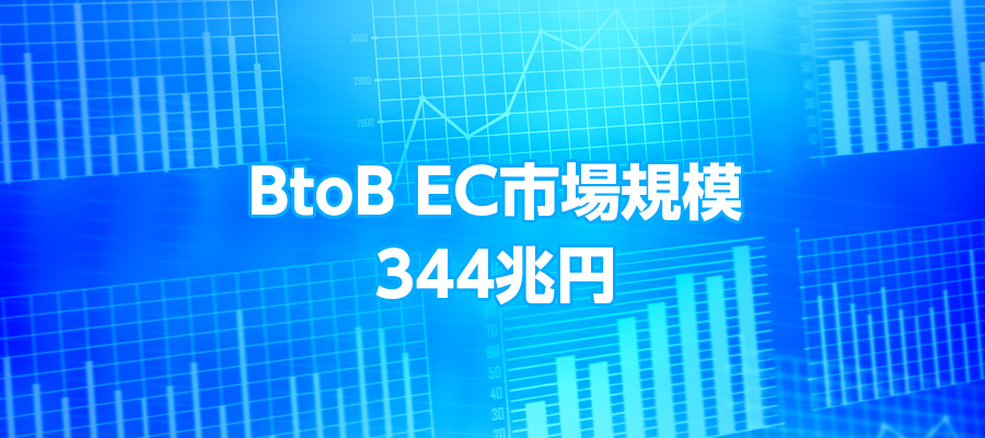 2018年 国内のBtoB EC市場規模は334兆円に拡大！