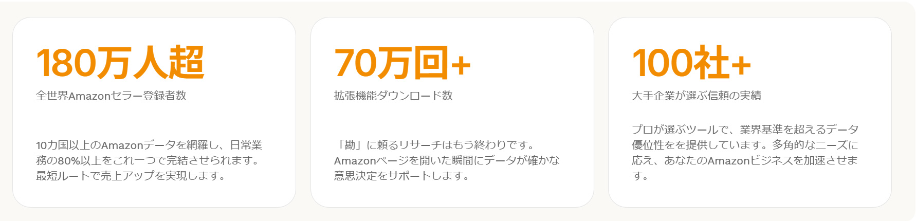 SellerSprite（セラースプライト）の特徴や機能を紹介