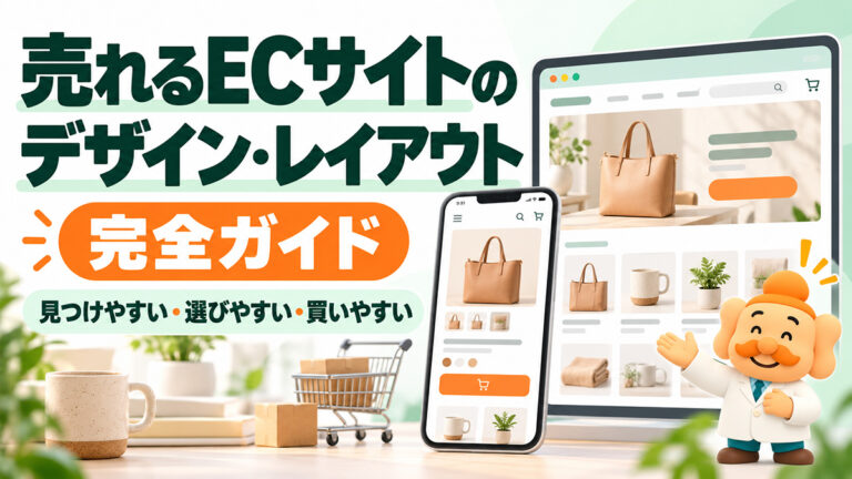 売れるECサイトのデザイン・レイアウト完全ガイド｜商品ページと購入導線の改善法