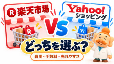 楽天市場とYahoo!ショッピングはどっち？出店費用・手数料・売れやすさを比較【2026年】