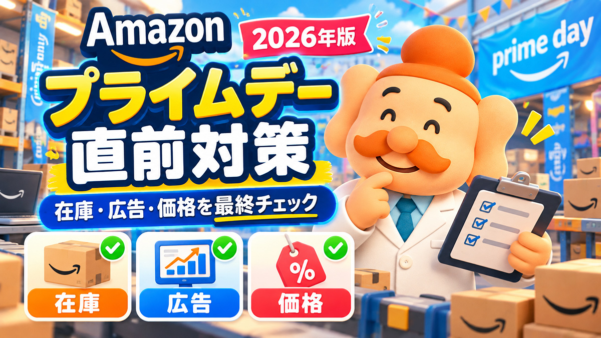 Amazonプライムデー直前対策7選|出品者の売上・広告・在庫改善