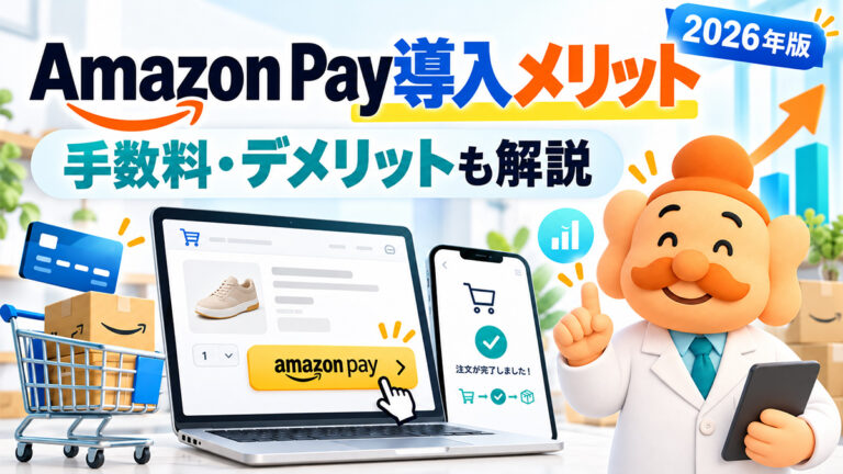 Amazon Pay導入のメリット7選！手数料・デメリット・導入方法