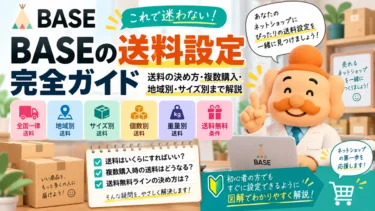 BASEの送料設定完全ガイド｜送料の決め方・複数購入・地域別・サイズ別まで解説