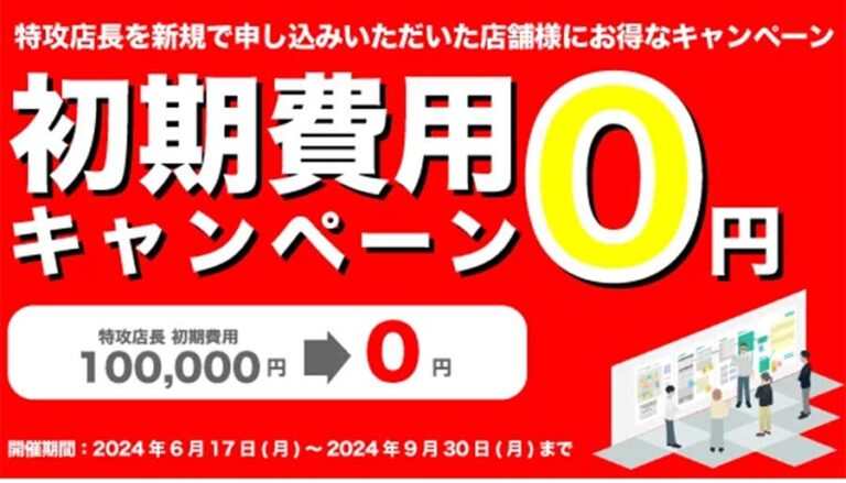 ネットショップ一元管理システム「特攻店長」が初期費用10万円が無料となるキャンペーンを開始！