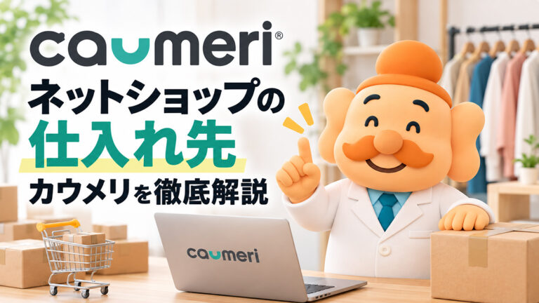 カウメリ（caumeri）とは？仕入れのメリット・デメリット・登録方法を解説
