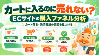 ECサイトの購入ファネル分析｜カート落ち・決済離脱の原因と改善方法