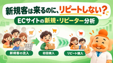 ECサイトのリピーター分析｜再購入率・購入頻度の調べ方と改善方法