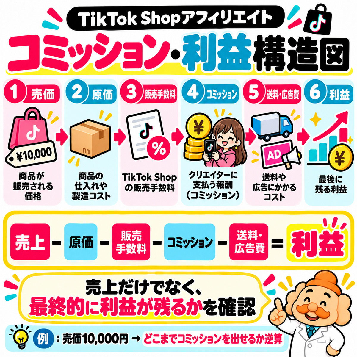 コミッション・利益構造