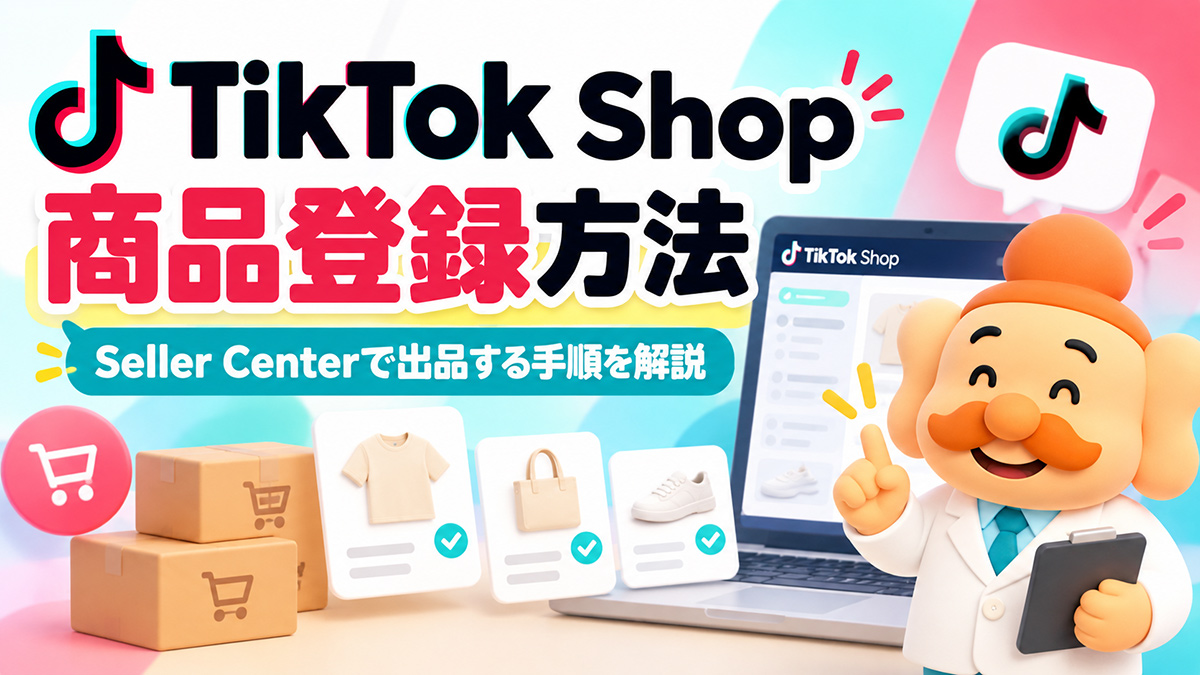 TikTok Shopの商品登録方法|Seller Centerでの出品手順・画像・商品名・説明文を解説【2026年】
