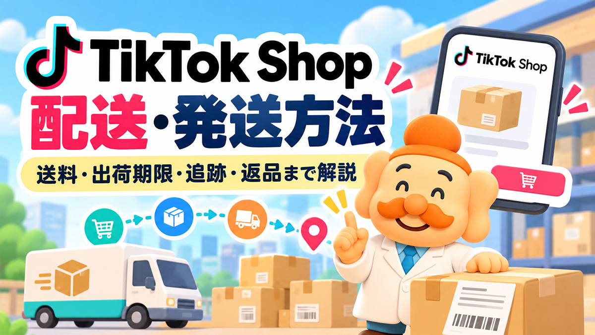 TikTok Shopの配送・発送方法｜送料・出荷期限・追跡・返品まで解説【2026年】